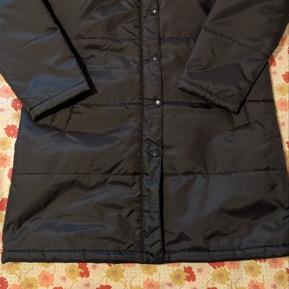 Black Puffer Jacket - Picture 3 of 7
